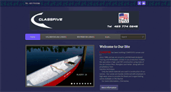 Desktop Screenshot of classfiveboats.com